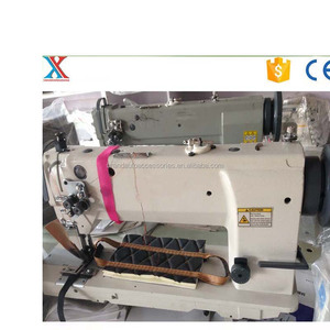 Máquina de coser de sofá de cuero de doble aguja de uso Industrial con hilo grueso 220V Componente de núcleo de motor - Product Image 3