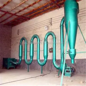 Máquina de secar serragem com fluxo de ar