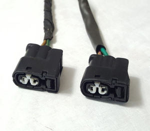 2-poliger Stecker Kabelbaum Pigtail 2-polig Passend für Toyota Mazda RX Hyundai Lexus SC300 - Product Image 1