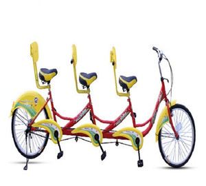 Bicyclette combinée surrey pour <span class=keywords><strong>3</strong></span> <span class=keywords><strong>places</strong></span>, <span class=keywords><strong>vélo</strong></span> compatible <span class=keywords><strong>3</strong></span> <span class=keywords><strong>places</strong></span>, haute qualité - Product Image 3