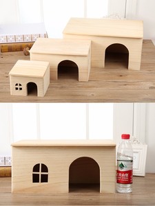 กรงหนูแฮมสเตอร์,กรงหนูแฮมสเตอร์ทำจากไม้ไม่เป็นพิษสำหรับหนูตะเภา - Product Image 6