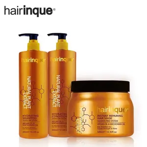 Deeply cleaning nourishing hair sulphate free shampoo with argan oil macadamia oil shampoo and conditioner