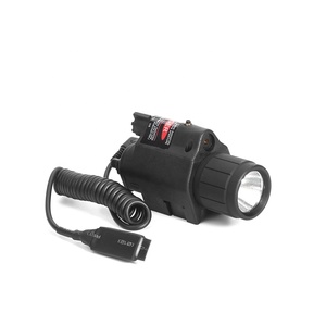Luger Chất lượng cao Red Laser Sight và LED đèn pin với 20 mét núi Flash Light Combo - Product Image 1