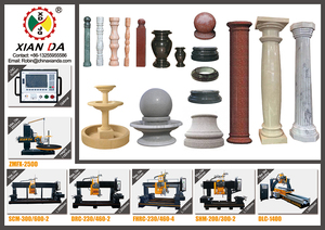 Máquina de corte de Base de columna automática perfiladora de mármol de piedra - Product Image 3