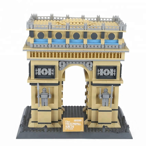CY5223 el arco triunfal <span class=keywords><strong>de</strong></span> PARÍS-Francia DIY bloques <span class=keywords><strong>de</strong></span> construcción 1401 piezas - Product Image 5
