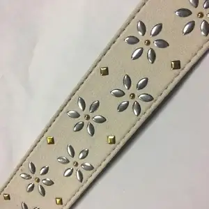 Hot Hot Diamond Leder gewebte Sandalen Obermaterial