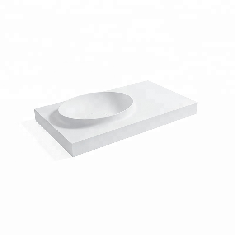 Цены со скидкой, популярные товары, полимерная мраморная настенная раковина с твердой поверхностью для ванной комнаты, дизайнерская стильная раковина для умывальника, уборной, туалета