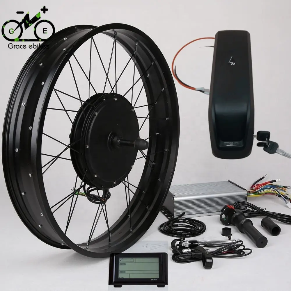 Fabriek Prijs Nieuwste E-Bike Conversie Kit Elektrische Fiets 26 Inch Wiel Kit