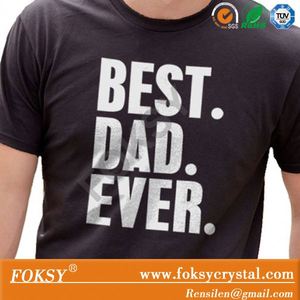<span class=keywords><strong>J</strong></span>'aime PAPA! père de jour strass et paillettes de fer sur les transferts pour T-shirts - Product Image 3