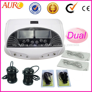 guangzhou máquina del balneario del detox sistema de la máquina de doble masaje corporal con cinturón de Au-05 - Product Image 1