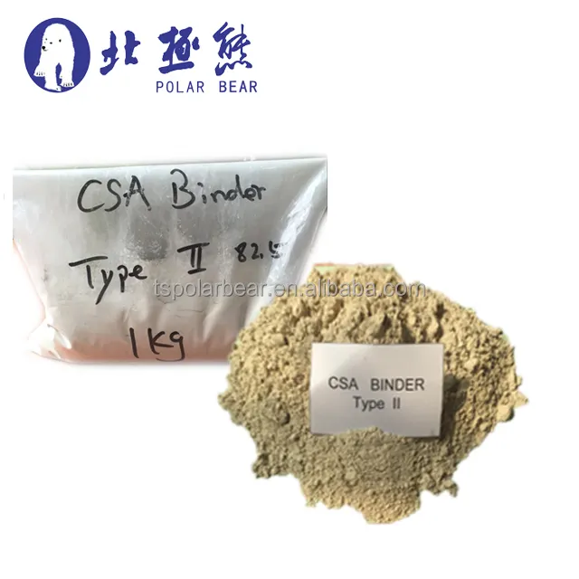 Thêm Nhanh Chóng Cứng Tự san lấp mặt bằng Vữa Sử Dụng CSA (Canxi sulfo aluminate) Xi Măng 82.5