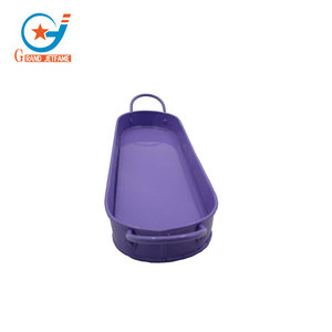 Vente directe 0.2 gallons ovale Pot de <span class=keywords><strong>fleur</strong></span> <span class=keywords><strong>Rectangle</strong></span> décoratif personnalisé Pot de <span class=keywords><strong>fleur</strong></span> en métal plateau avec poignées pour la décoration intérieure - Product Image 6