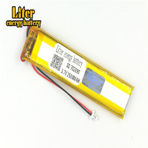 Plug 1.0-2 P 3.7 V 702890 2800 mah factory high quality lithium polymer battery rechargeable li-ion battery lipo - Product Image 1