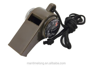 3 trong 1 Khẩn Cấp Quân Sự Phong Cách Ngoài Trời Survival Kit Whistle Magnifier Công Cụ Đa Chức Năng với La Bàn - Product Image 2