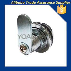 YOAN ISO 9001:2015 gecertificeerd <span class=keywords><strong>3</strong></span>-cijferig resetbaar sleutelloos gymkluisje brievenbus wachtwoordcombinatie kast cam lock helder chroom - Product Image 3