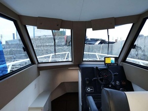 <span class=keywords><strong>Bateau</strong></span> de <span class=keywords><strong>pêche</strong></span> en <span class=keywords><strong>aluminium</strong></span> de 8 mètres avec cabine centrale fermée et passerelle - Product Image 4