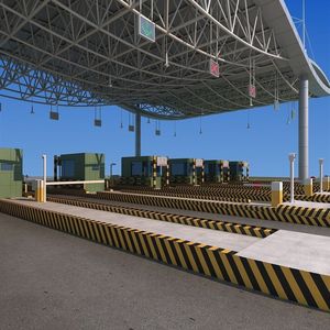 Fábrica de estructuras de acero de China, estructura de acero de armazón metálico con bola soldada para estación de peaje, construcción de marco espacial de acero - Product Image 3