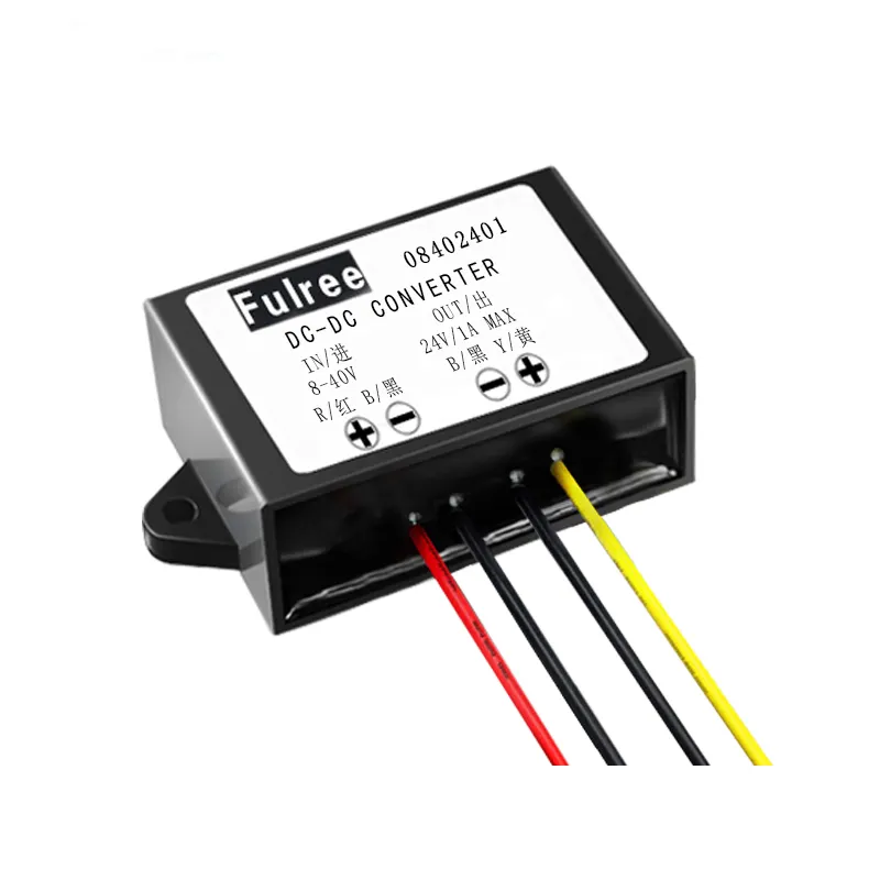 Bộ Chuyển Đổi Tăng Áp DC DC Buck 10-40V 12V 24V Sang 24V 1A 24W Mô-đun Cung Cấp Điện Tối Đa Bước Lên Xuống