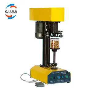 % 100% garanti tdfj-160 pet şişe kapatma makinesi/konserve seamer / can mühürleyen teneke kutu