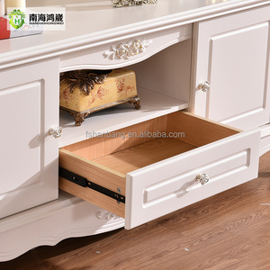 Style Européen classique En Bois Blanc Meuble <span class=keywords><strong>TV</strong></span> - Product Image 4