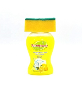 Campione gratuito di Ceramica del Commercio All'ingrosso Chimico <span class=keywords><strong>Liquido</strong></span> Piatto <span class=keywords><strong>Liquido</strong></span> di Lavaggio Formula Sapone Con La Spugna - Product Image 2