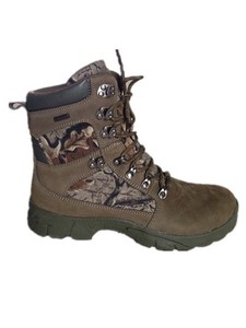 pelle ci usata marrone stivali da combattimento militare - Product Image 1