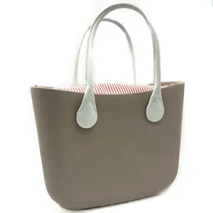 OEM di Disegno Impermeabile OBag Tote Shopping Bag borse donna Silicone EVA Borse Per Le Donne