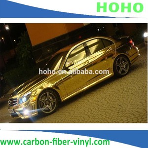 La mejor calidad 1.52*20m adhesivo de vinilo para <span class=keywords><strong>coche</strong></span> usado buen estiramiento chrome auto-adhesivo de vinilo - Product Image 2