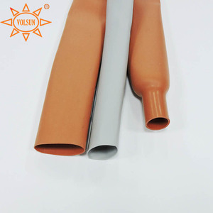 Gaine de câble en <span class=keywords><strong>caoutchouc</strong></span> de silicone rouge <span class=keywords><strong>pour</strong></span> isolation électrique - Product Image 5