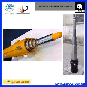 Ya anillo de guía de simple efecto lateral pequeña descarga telescópica Hydaulic cilindro venta - Product Image 3