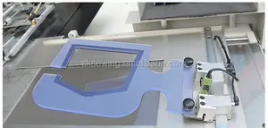 स्वचालित जेब कपड़ों के लिए संलग्न सेटर इलेक्ट्रॉनिक पैटर्न सिलाई की मशीन