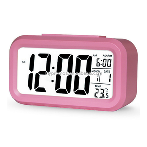 Reloj <span class=keywords><strong>Despertador</strong></span> Digital Electrónico de Escritorio con <span class=keywords><strong>6</strong></span> Colores de Temperatura, Control de Sonido y LED - Product Image 5