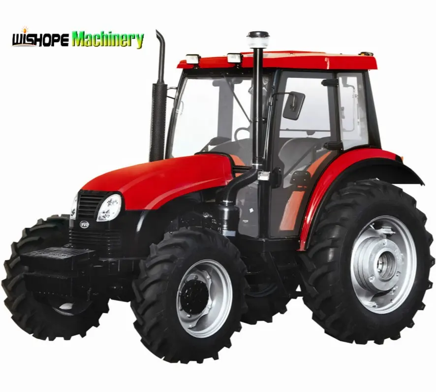 55HP 4WD Kubota Similar Agricultural Tractors With Cab For Sale