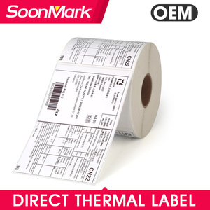 A6 100*150*500 Cái Nhãn Nhiệt Không Thấm Nước Nhãn Vận Chuyển Nhiệt Nhãn Dán Giấy Nhiệt Vận Chuyển Nhiệt Cho Bưu Chính - Product Image 3