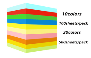 Papel de copia de color hecho <span class=keywords><strong>a</strong></span> mano de la escuela del papel de copia del color de la oficina en venta en de alta calidad - Product Image 1