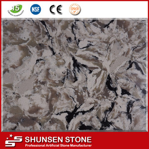 Café contre barre supérieure matériau de quartz de <span class=keywords><strong>panneau</strong></span> de pierre pour couvrir - Product Image 2