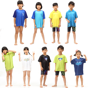 เสื้อยืดพิมพ์ลายดิจิทัลสีพื้นระบายอากาศได้ดีเป็นมิตรกับสิ่งแวดล้อมสำหรับเด็กเสื้อผ้าออกกำลังกาย - Product Image 5