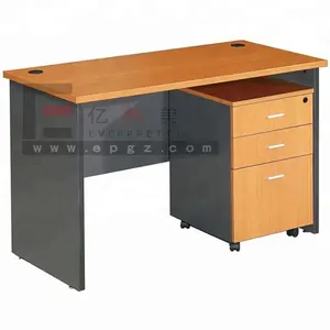 लकड़ी के आधुनिक कार्यालय फर्नीचर कंप्यूटर डेस्क दराज के साथ गर्म बिक्री नई डिजाइन कार्यालय डेस्क