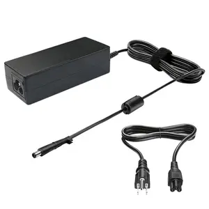 Adaptador de carregador de laptop, fonte de alimentação para computador hp 65w 18.5v 3.5a 7.4*5.0 pino inteligente grande