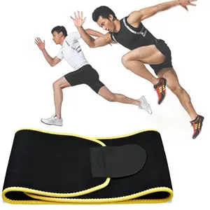 Recortador de cintura para pérdida de peso y sudor, quemador de grasa estomacal, cinturón de soporte Lumbar de entrenador Abdominal
