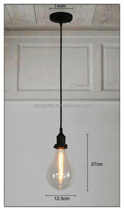 China suppliers d125 * h270mm hanging wedding shop light pendant - Product Image 1