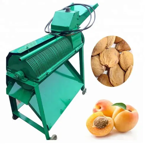 almond shelling separating machine almond seed separator /meat and shell separator machine