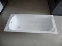 Baignoire acrylique antidérapante de grande taille, cursive de salle de bain, simple, 800X1800mm