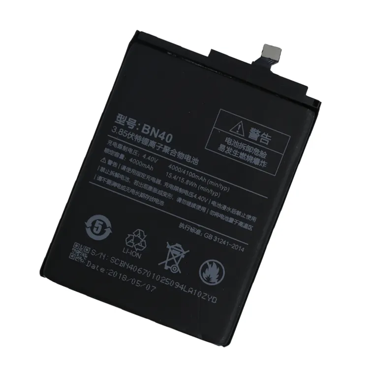 Литий-ионный аккумулятор BN40 для Xiaomi Redmi 4, 4000 мАч