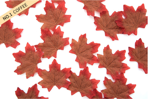 Hot Bán Trang Trí Cây Lụa Vải Maple Mùa Thu Lá Phong Nhân Tạo - Product Image 4