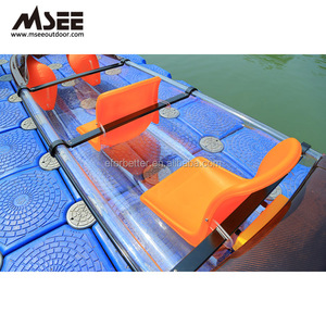 Accessoires Gratuits Pagaie de <span class=keywords><strong>Kayak</strong></span> Transparente en Polycarbonate Verre Bateau - Product Image 2