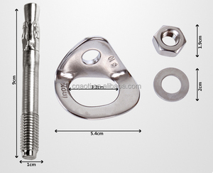 ชุดสมอสำหรับปีนเขาและ25Kn ทนทานชุดสลักเกลียวที่แขวนสำหรับตั้งแคมป์และเดินป่า - Product Image 3
