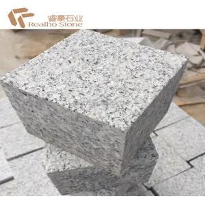 Flamed Hoàn Thành Granite Đá Sỏi Gạch cho Đường Lái Xe