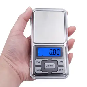 Fabriek Prijs Nieuwe 500G X 0.1G Mini Elektronische Digitale Sieraden Weegschaal Balance Pocket Gram Lcd Display Met retail Box 15%