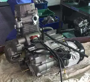 Mesin Hibrida 150cc + Motor E 1500W